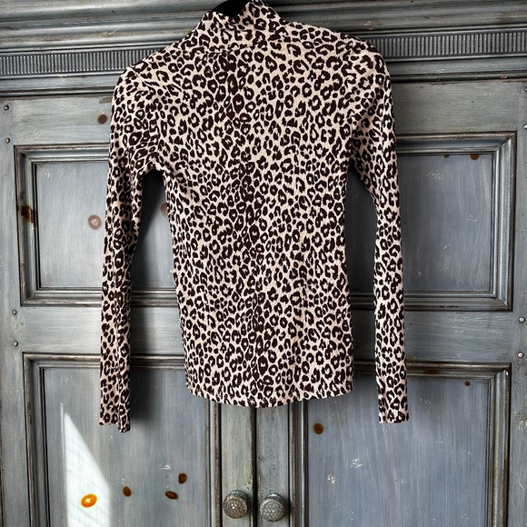 Sezane Felix Leopard Jumper Size S NWT - Picture 3 of 9